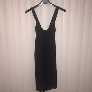 Calvin Klein, Black Lace Cocktail Dress, size 2